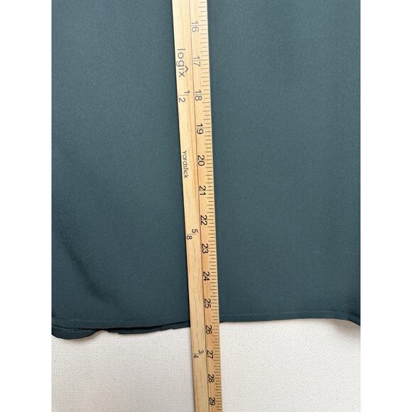 Notations Women's Blouse Sz 16 Button Up Long Sleeves Pinch Pleated Fronted NWT - Picture 15 of 16